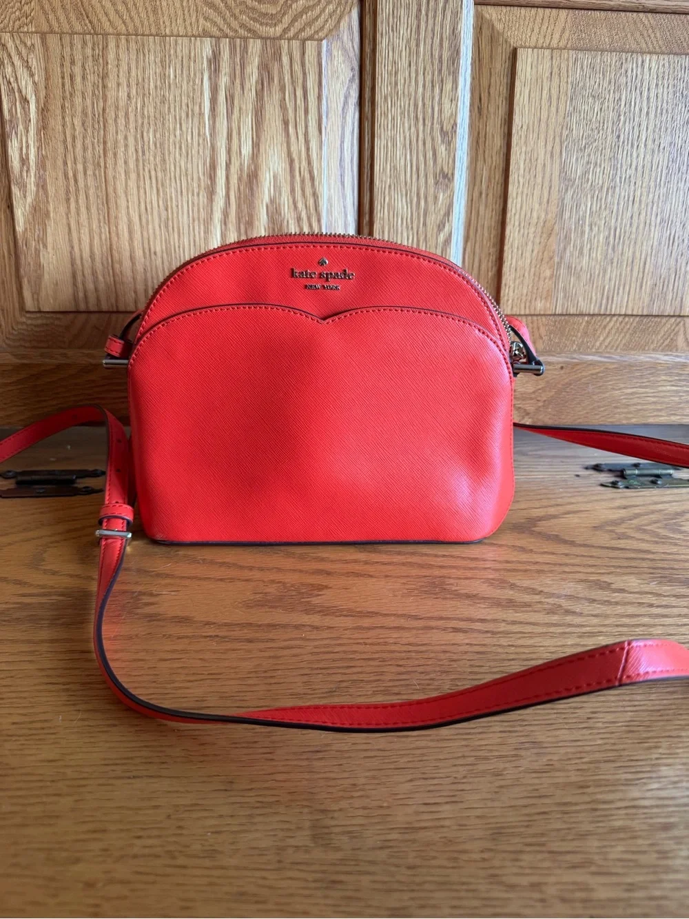 kate spade Red Dome Crossbody Bag